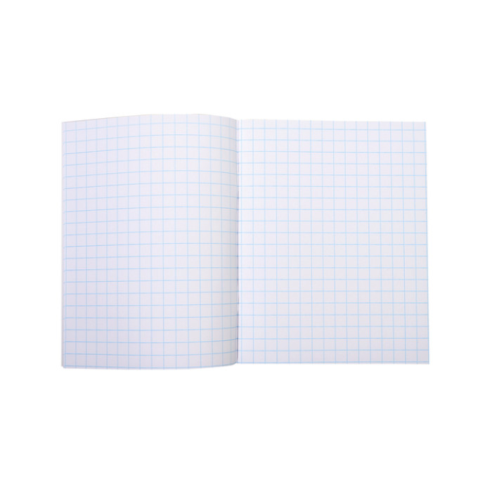 Schrift Qbasic 210x165mm ruit 10mm 80blz 70gr assorti