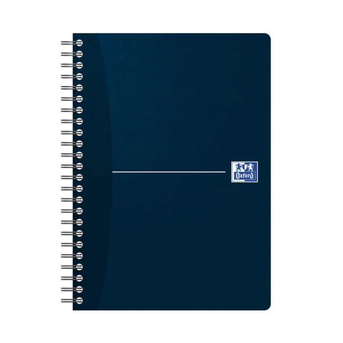 Spiraalblok Oxford Essentials A5 lijn 180 pagina's 80gr assorti