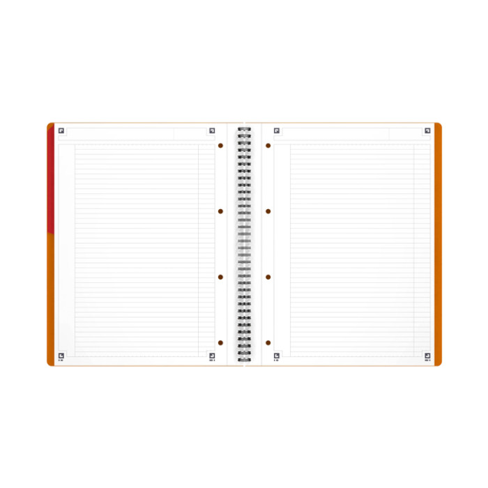 Spiraalblok Oxford International Activebook A4+ 160 pagina's lijn