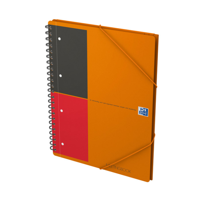 Spiraalblok Oxford International Meetingbook A4+ 160 pagina's lijn