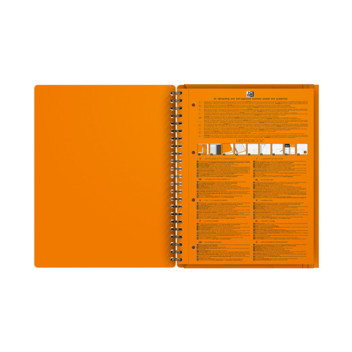 Spiraalblok Oxford International Meetingbook A4+ 160 pagina's lijn