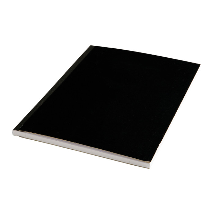 Schrift Qbasic met harde kaft A4 160blz lijn assorti