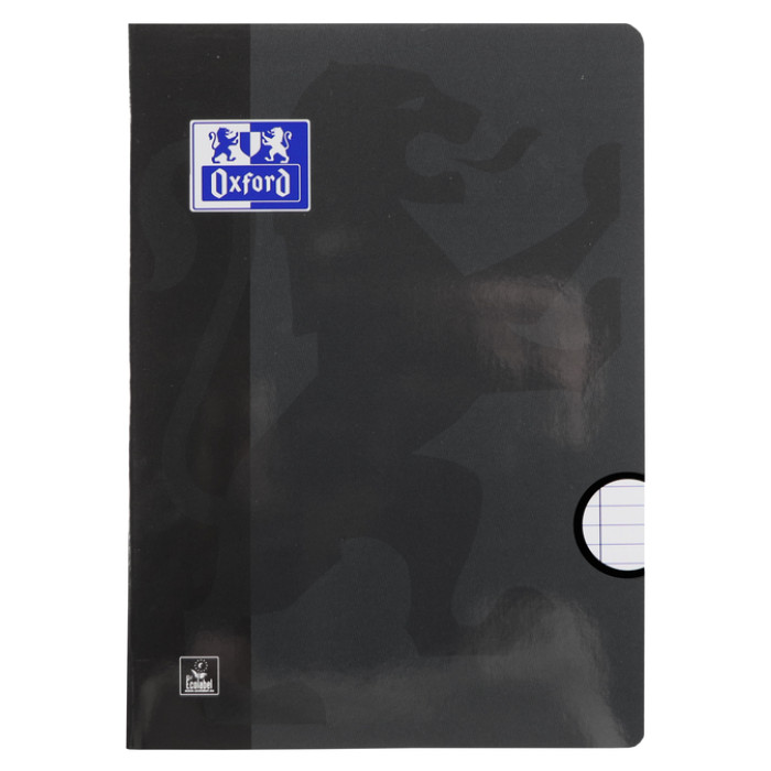 Schrift Oxford School A4 lijn 72 pagina's 80gr zwart