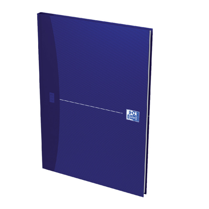 Notitieboek Oxford Office Essentials A4 lijn 192 pagina' s 80gr blauw