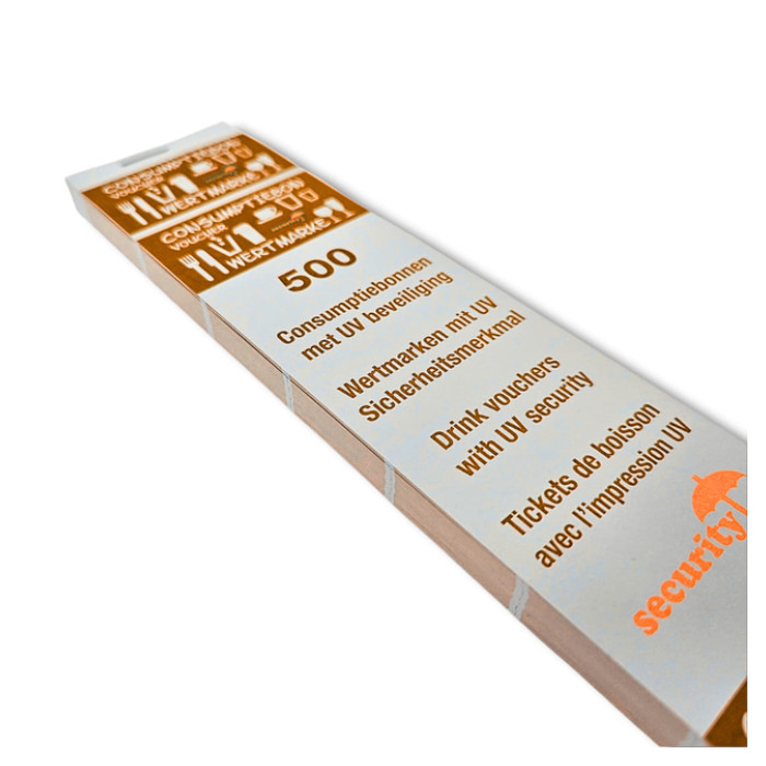 Consumptiebon Combicraft UV beveiliging 500 stuks oranje
