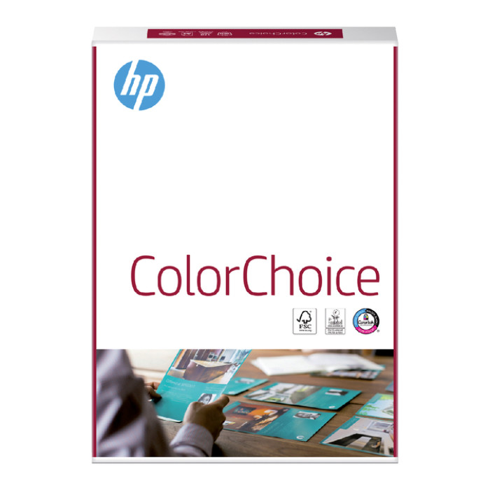 Kleurenlaserpapier HP Color Choice A4 160gr wit 250vel