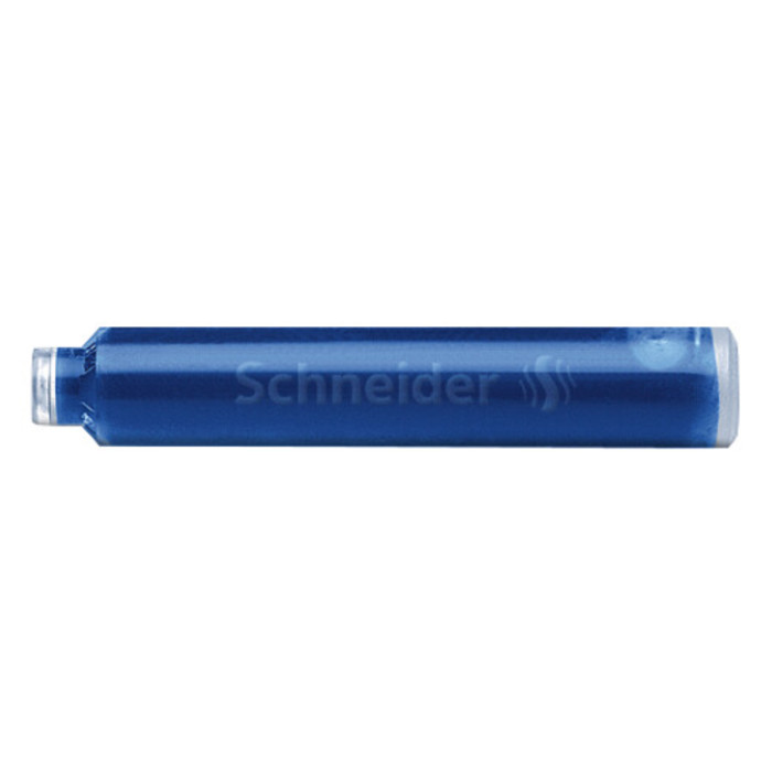Inktpatroon Schneider din koningsblauw pot à 100 stuks