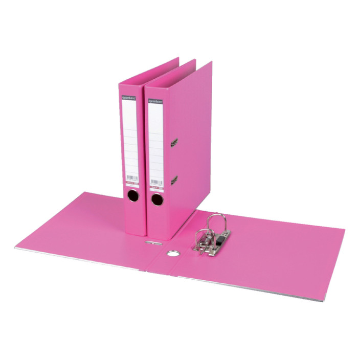 Ordner Quantore A4 50mm PP roze