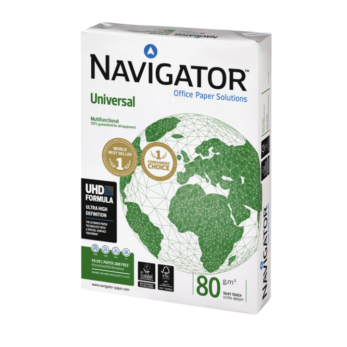 Kopieerpapier Navigator Universal A3 80gr wit 500 vel