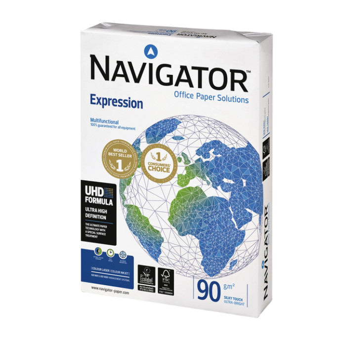 Kopieerpapier Navigator Expression A4 90gr wit 500 vel