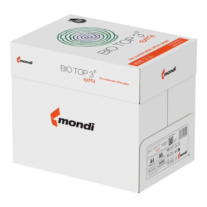 Kopieerpapier BioTop 3 A4 80gr naturel 500 vel