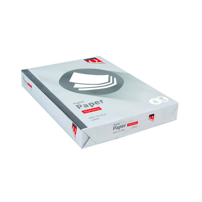 Kopieerpapier Quantore Economy A3 80gr wit 500 vel