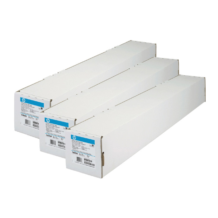 Inkjetpapier HP C6036A 914mmx45.7m 90gr helder wit