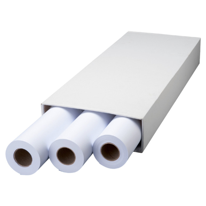 Inkjetpapier Quantore Plot 841mmx50m 75gr 3 rollen