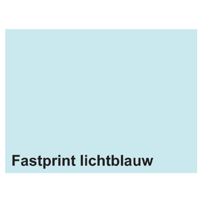 Receptpapier Fastprint A6 80gr lichtblauw 2000 vel