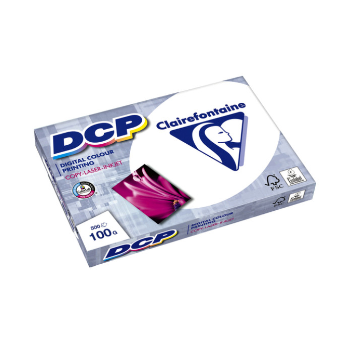 Laserpapier Clairefontaine DCP A3 100gr wit 500 vel