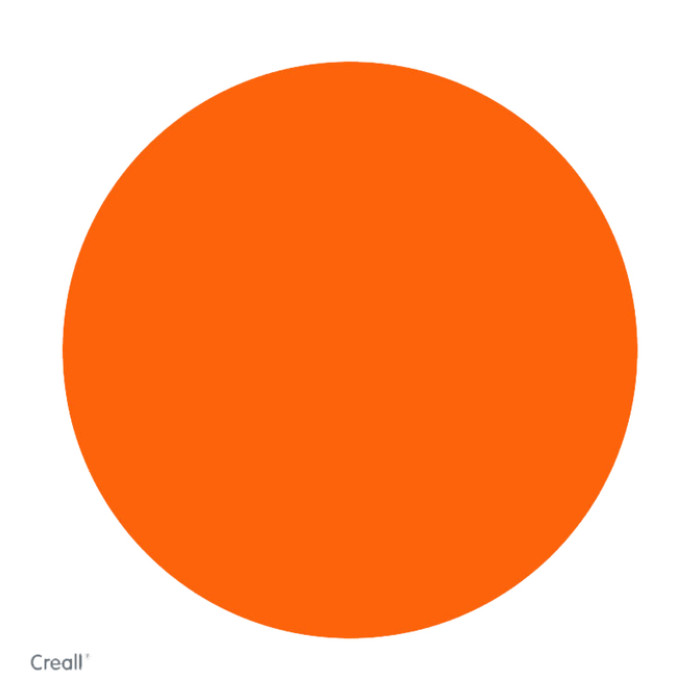 Plakkaatverf Creall basic oranje 500ml