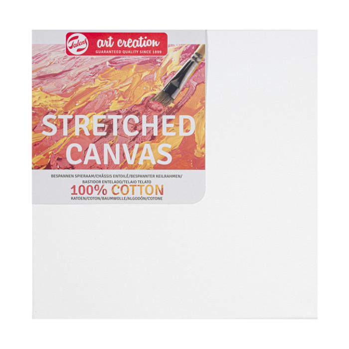 Canvasboard Talens Art Creation katoen 300x300mm wit