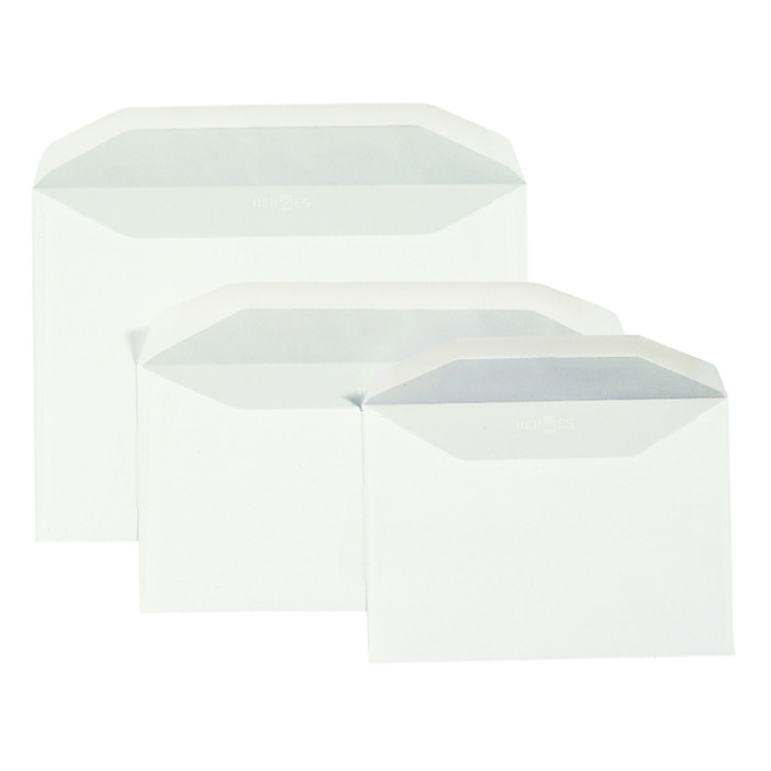 Envelop Quantore bank EA5/6 110x220mm zelfklevend wit 50 stuks