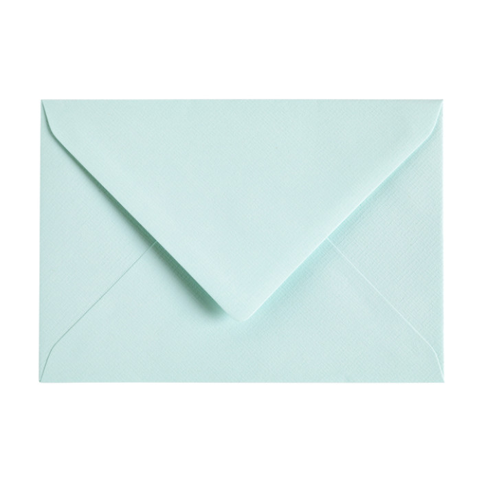 Envelop Papicolor C6 114x162mm zeegroen pak à 6 stuks