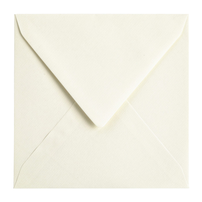 Envelop Papicolor 140x140mm anjerwit pak à 6 stuks