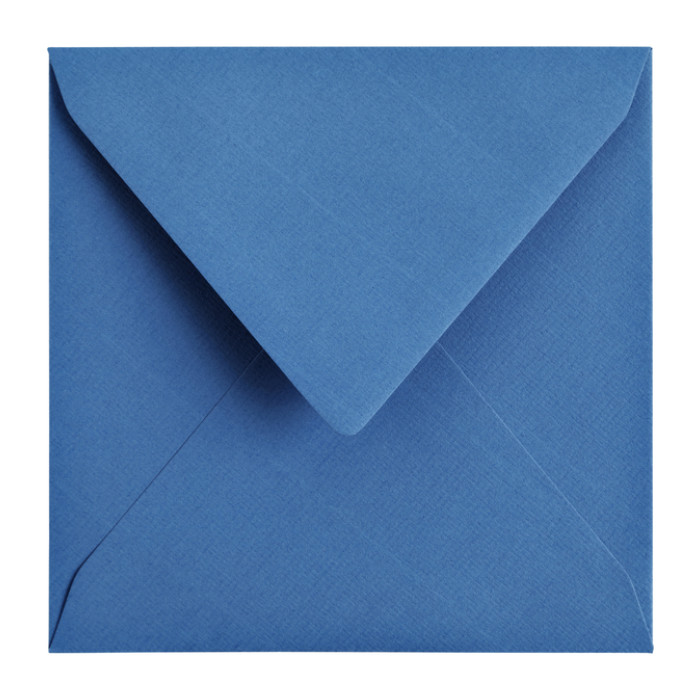 Envelop Papicolor 140x140mm donkerblauw pak à 6 stuks