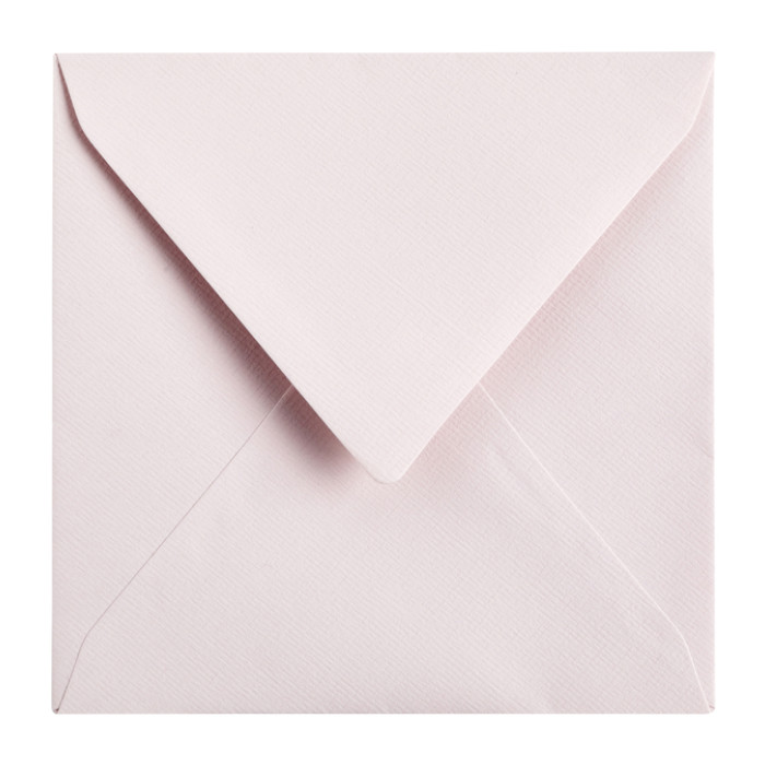 Envelop Papicolor 140x140mm lichtroze pak à 6 stuks