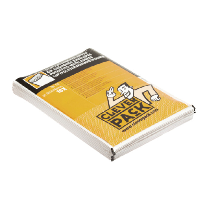 Envelop CleverPack luchtkussen nr19 320x455mm wit pak à 10 stuks