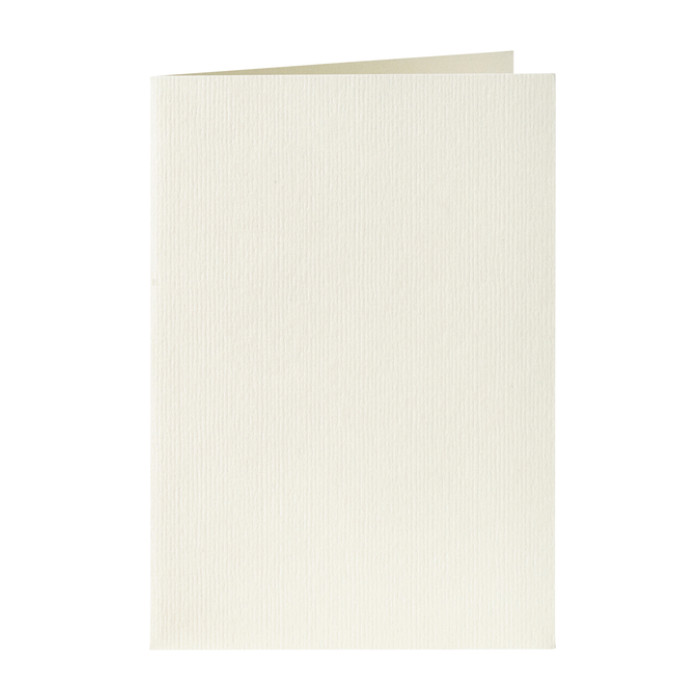 Correspondentiekaart Papicolor dubbel 105x148mm anjerwit pak à 6 stuks