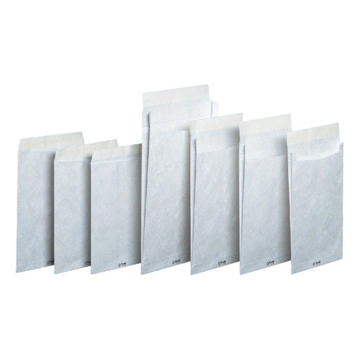 Envelop Tyvek akte C4 229x324mm 54gr wit doos à 100 stuks