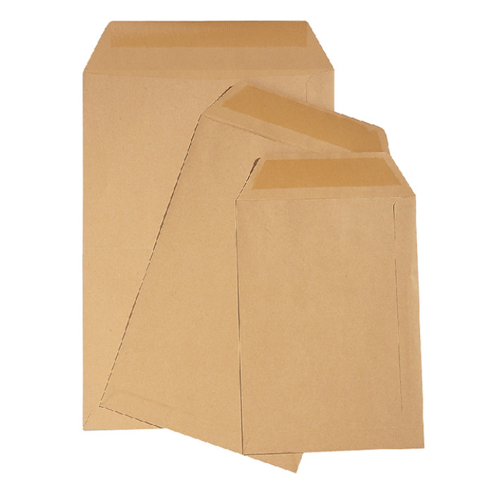 Envelop Quantore akte EC4 240x340mm bruinkraft 250 stuks