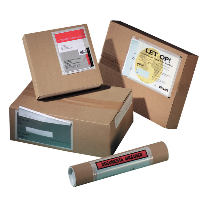 Paklijstenvelop IEZZY zelfklevend onbedrukt 225x165mm 250 stuks