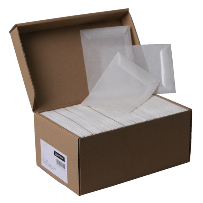 Envelop Quantore loonzak 114x162 50gr pergamijn 1000 stuks