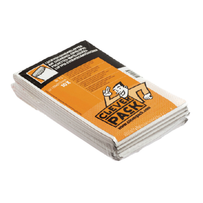 Envelop CleverPack luchtkussen nr11 122.5x175mm wit pak à 10 stuks