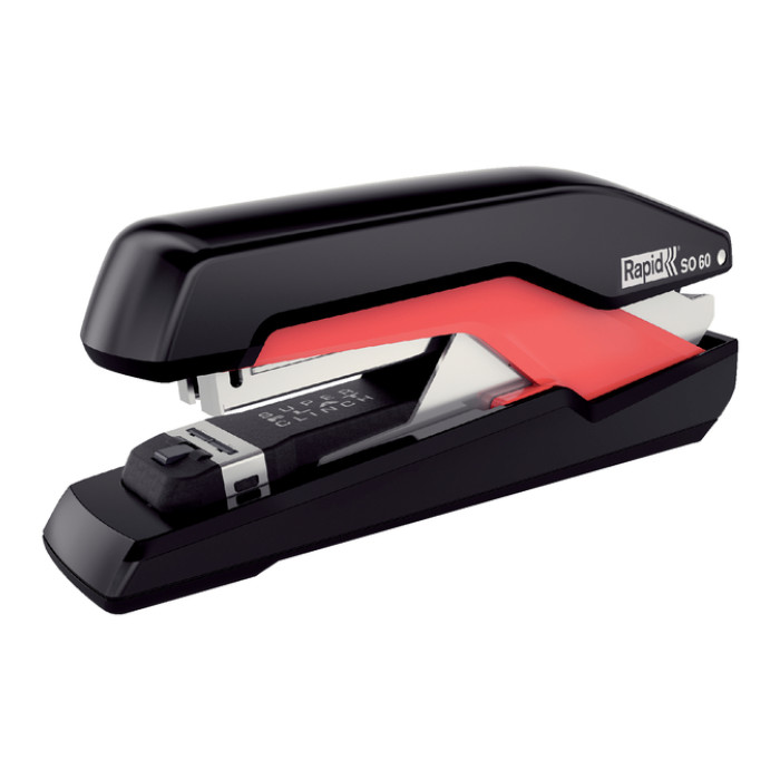 Nietmachine Rapid Supreme fullstrip S1O60 60 vel zwart/rood