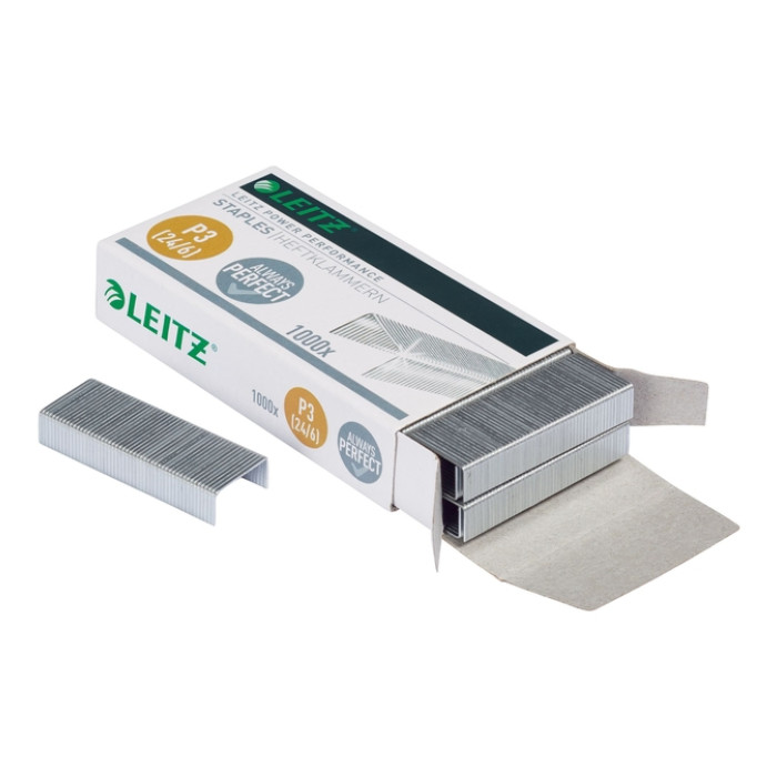 Nieten Leitz 24/6 verzinkt 1000 stuks