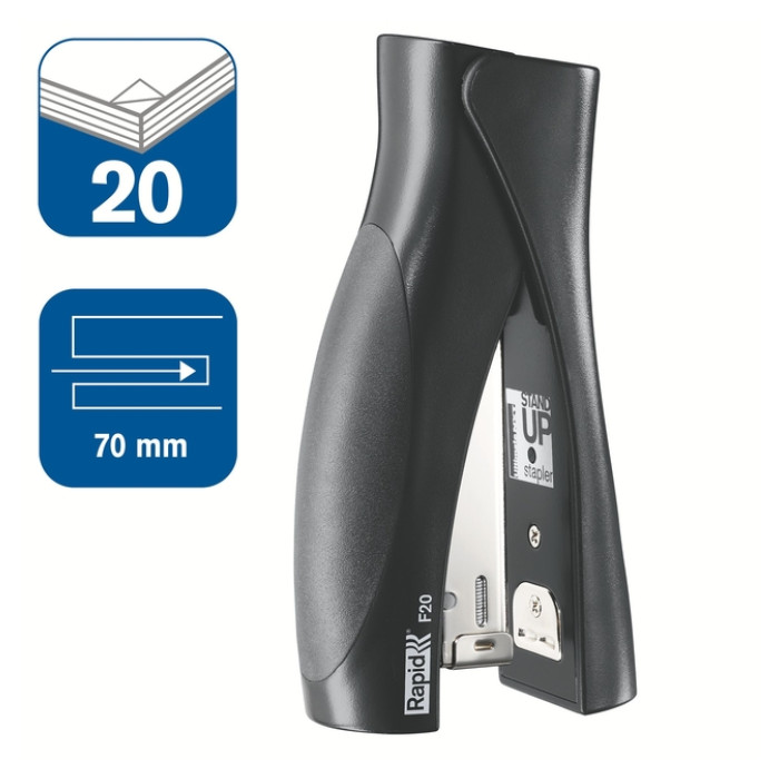 Nietmachine Rapid Fashion Ultimate standUp F20 20 vel zwart