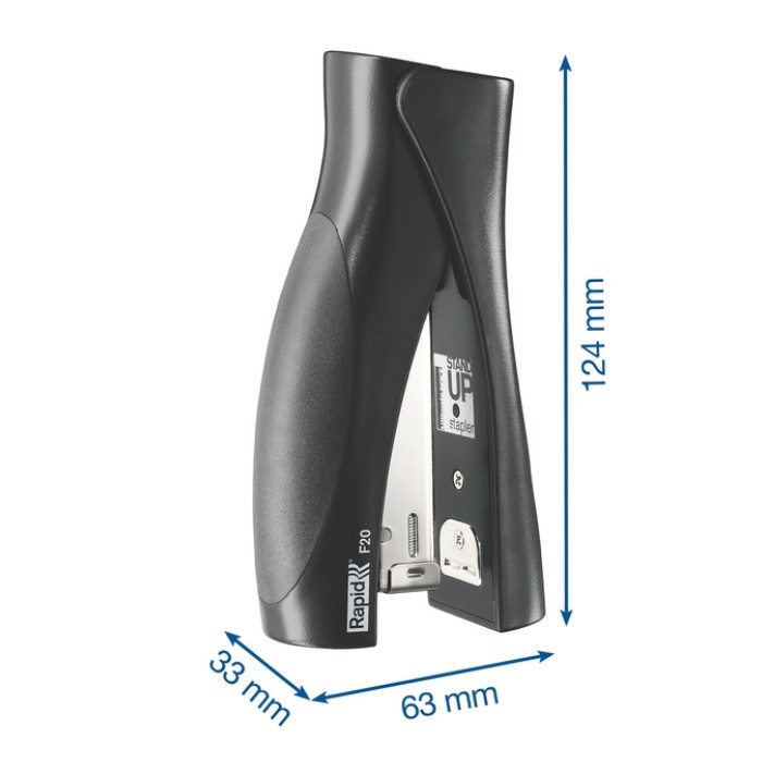 Nietmachine Rapid Fashion Ultimate standUp F20 20 vel zwart