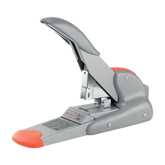 Nietmachine Rapid Supreme DUAX Heavy Duty 170 vel zilver/oranje