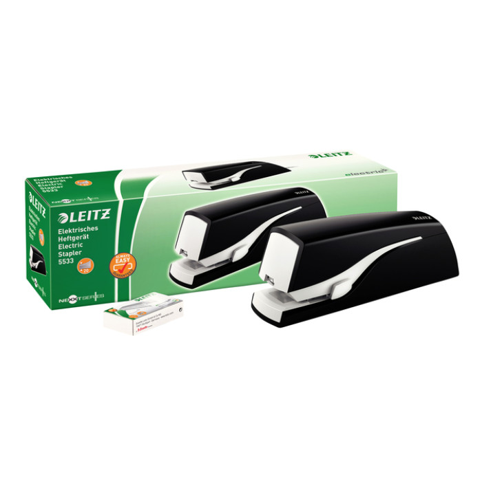 Nietmachine Leitz NeXXt elektrisch 20 vel zwart