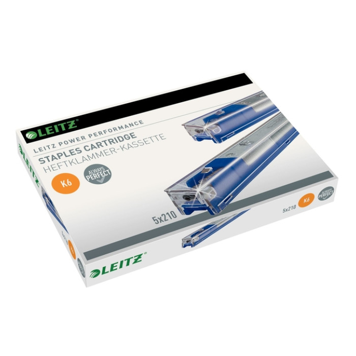 Nieten Leitz cartridge K6 26/6 5x210 stuks