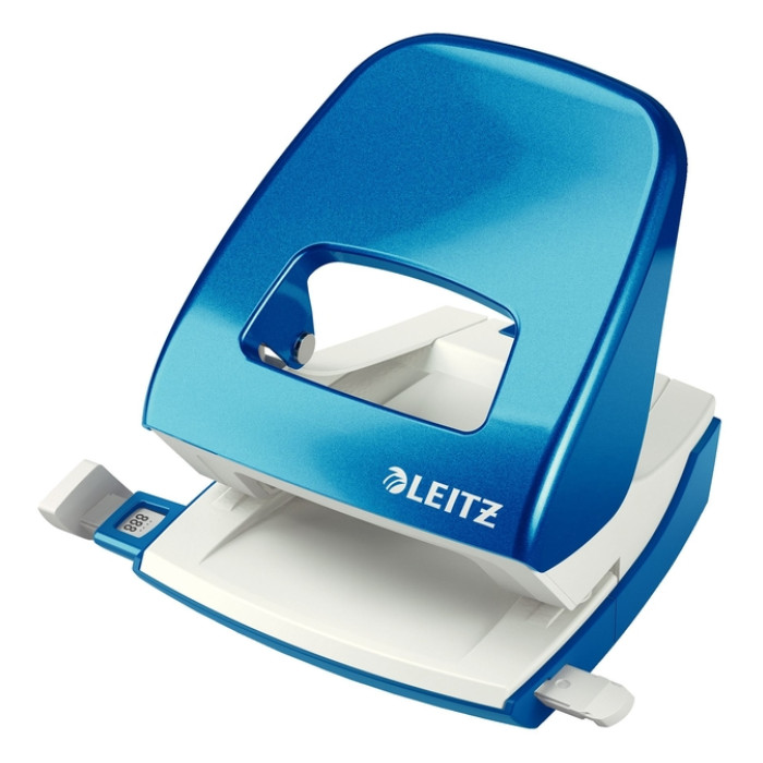 Perforator Leitz NeXXt WOW 5008 metaal 30 vel blauw