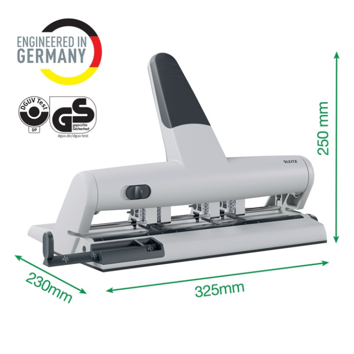 Perforator Leitz 5114 AKTO variabel multi zilver
