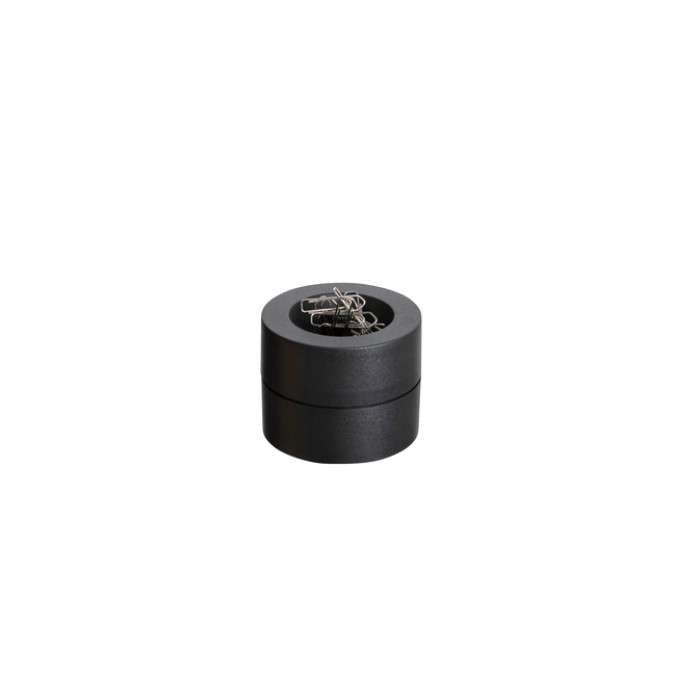 Papercliphouder MAUL Pro magnetisch Ø73mmx60mm zwart