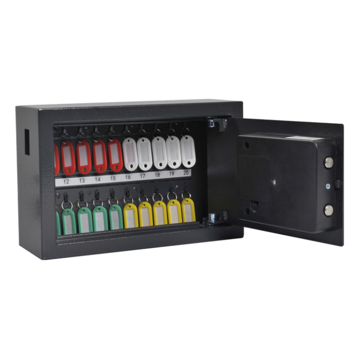 Sleutelkast Pavo High security 20 haken 200x310x100mm