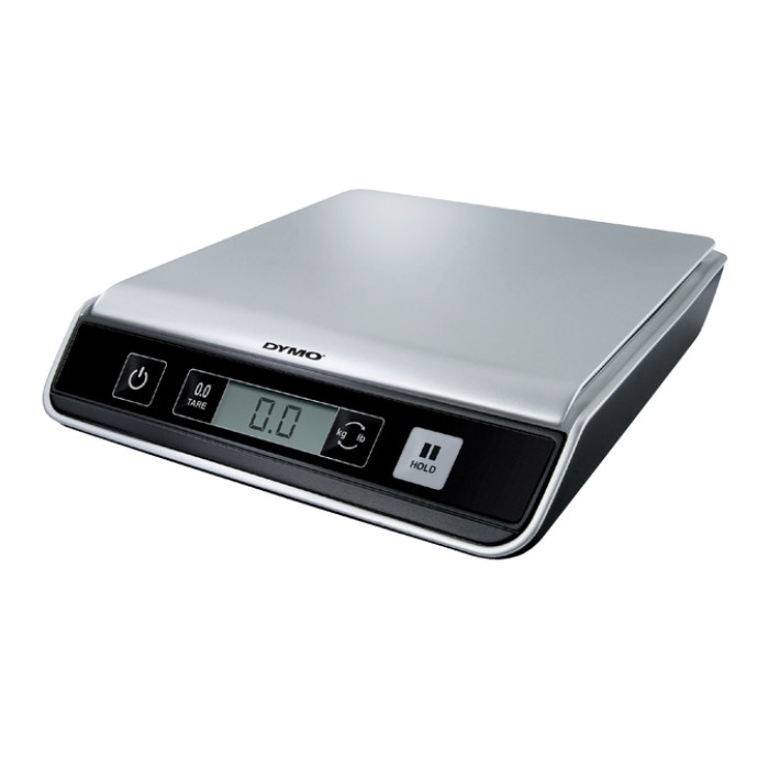 Pakketweger Dymo M10 digitaal tot 10 kilogram zilver/zwart