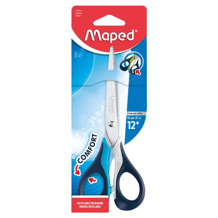 Schaar Maped Sensoft 16cm rechtshandig assorti