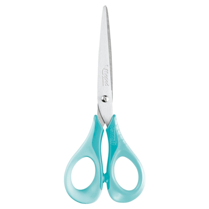Schaar Maped Sensoft 16cm rechtshandig pastel assorti