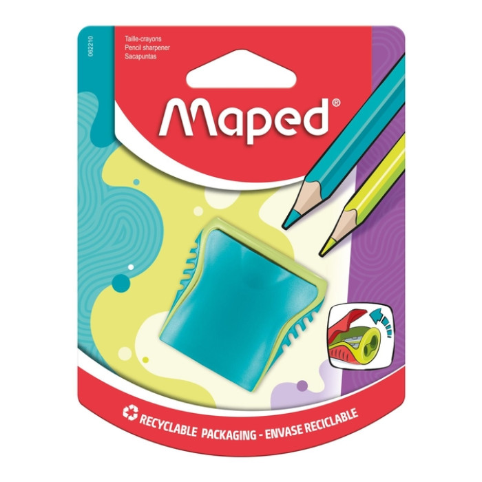 Puntenslijper Maped Boogy 2gaats assorti