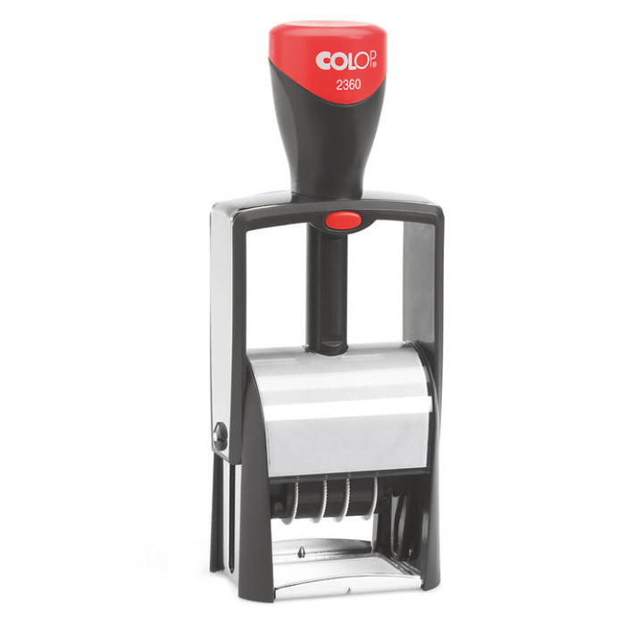 Woord-datumstempel Colop Heavy Duty 2360 Classic Line personaliseerbaar